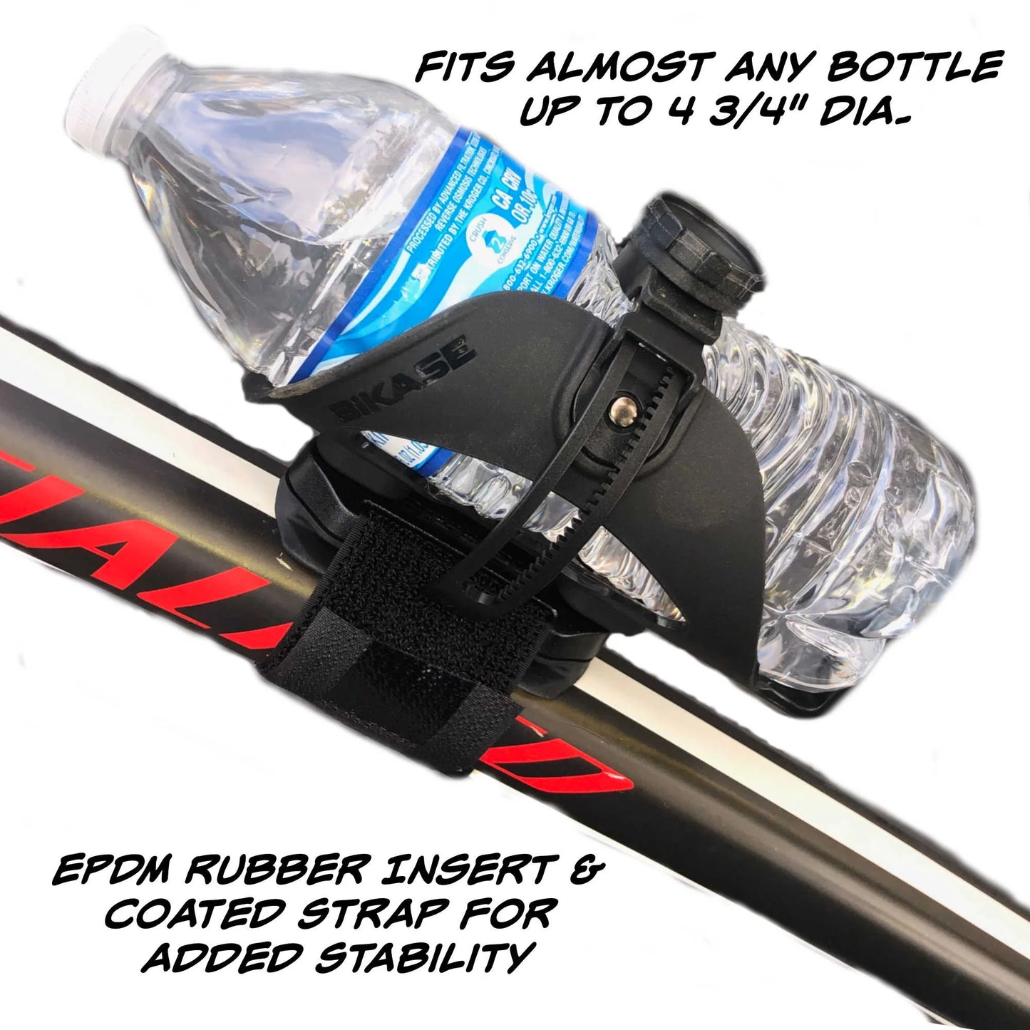 ABC Bottle Cage for Ebikes: 18″ Long Mounting Strap