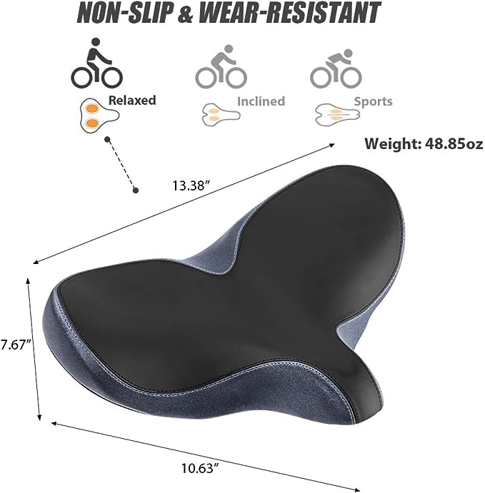 YLG Oversized Comfort Electric Bike Seat