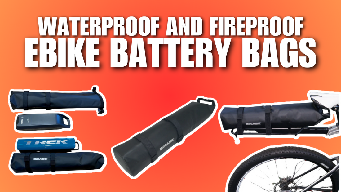 Safe and Secure: Waterproof and Fireproof Ebike Battery Bags