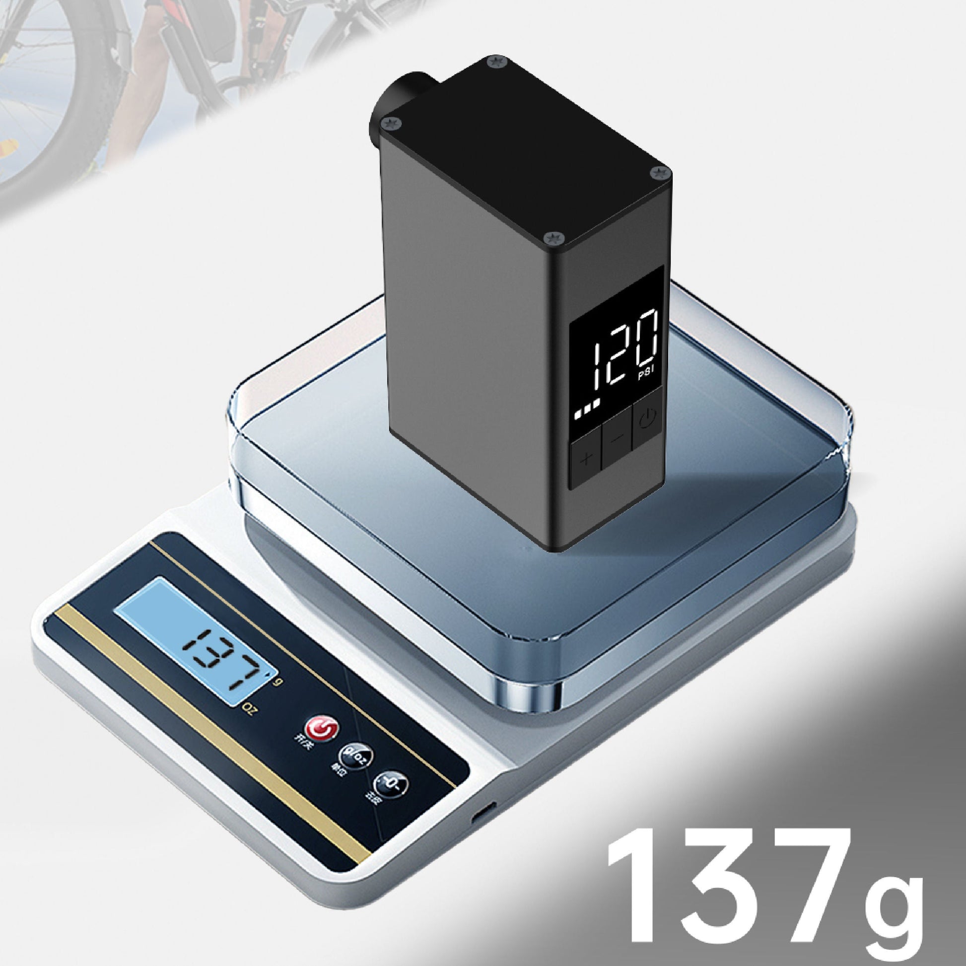Nano 2.0 E Pump weight, 137 grams