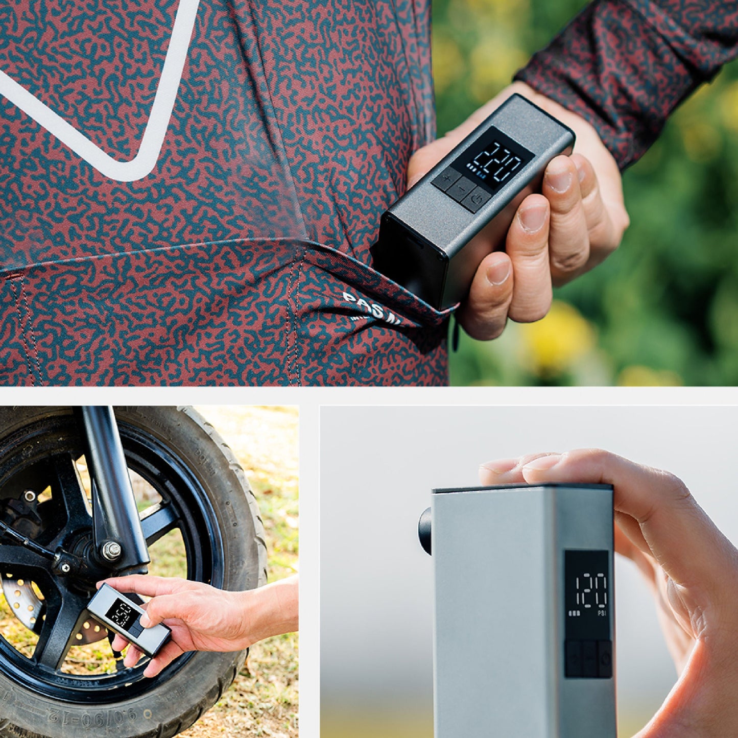 Nano 2.0 E Pump uses for bikes and ebikes