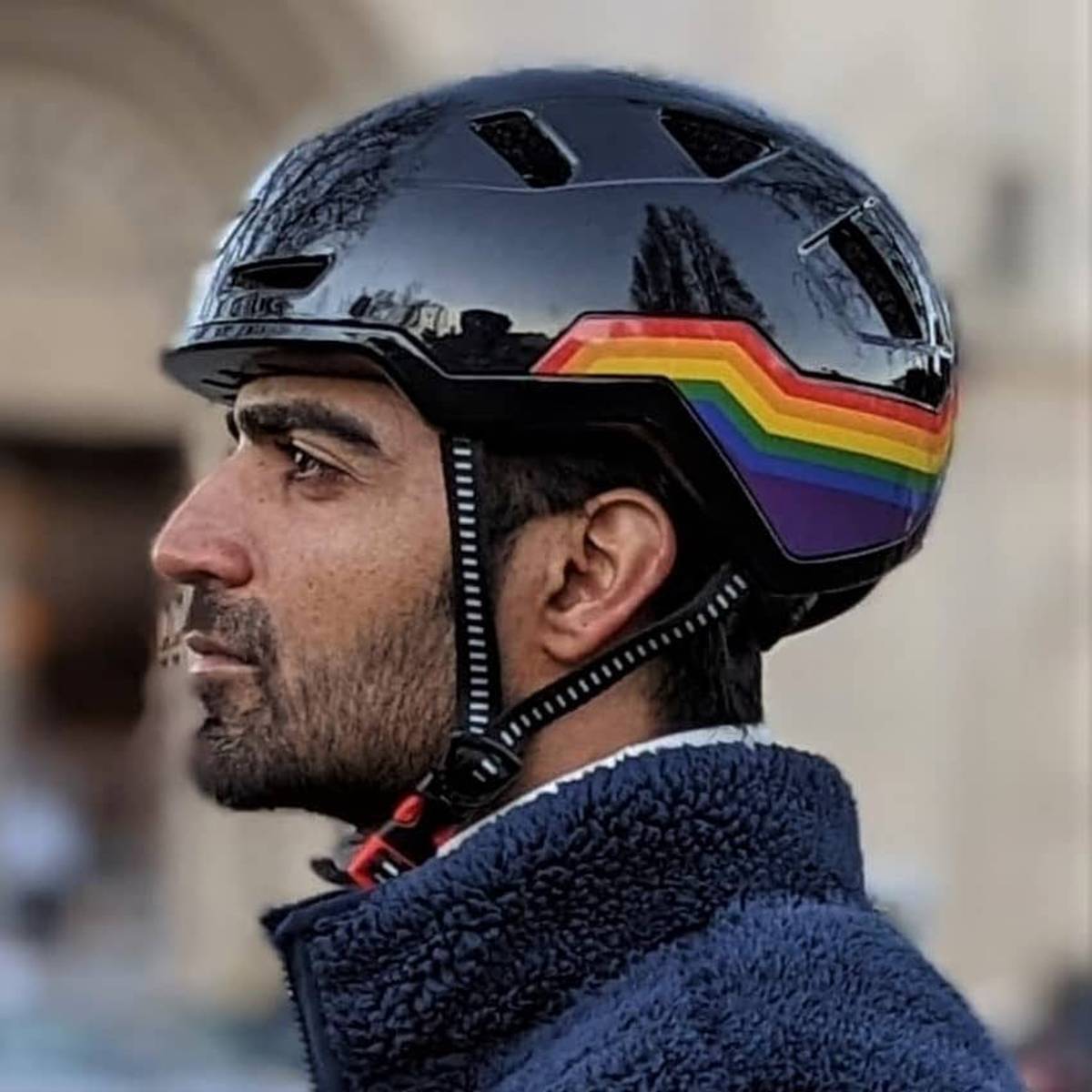 Hipster bike helmet on sale