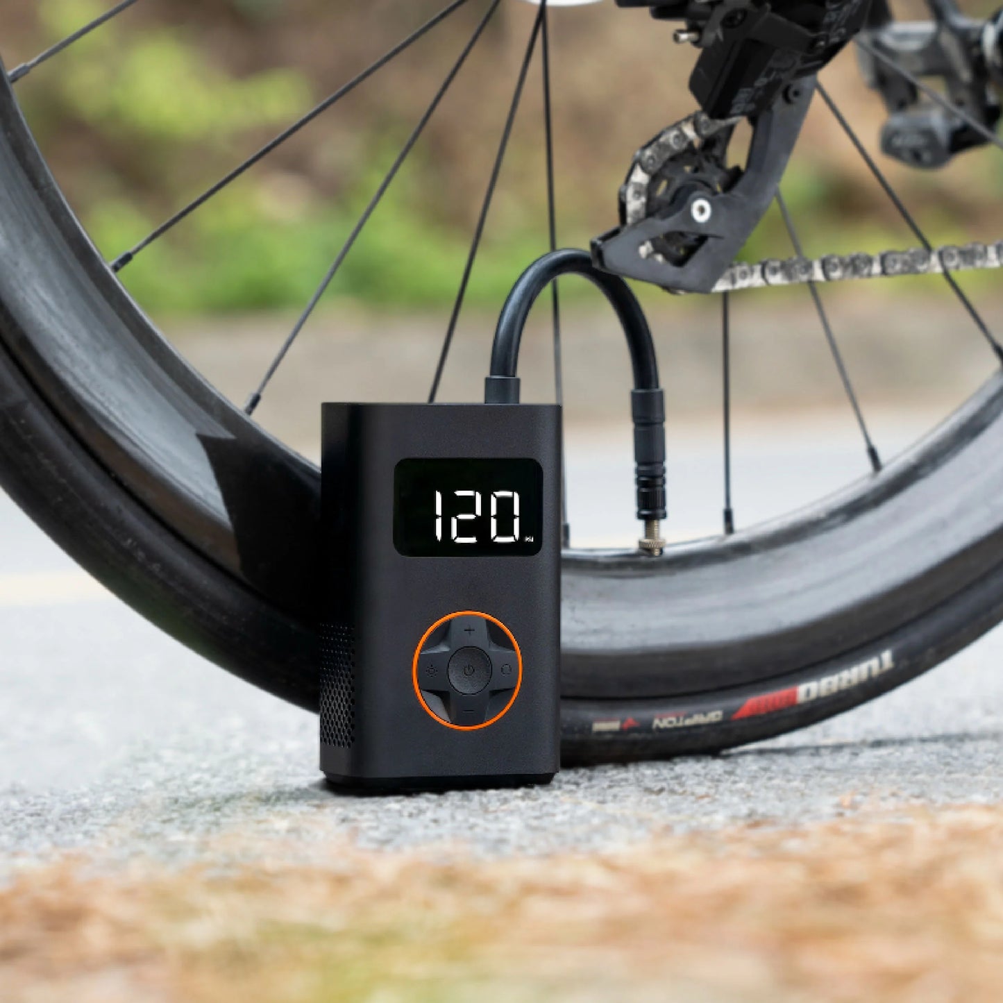 Ebike Portable Tire Inflator Pump